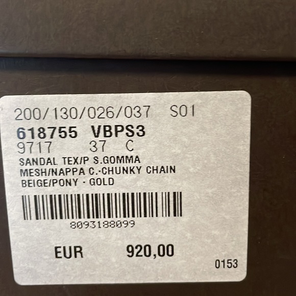 BOTTEGA VENETA Chain-embellished macramé and leather mesh pumps beige 37 - Picture 10 of 14